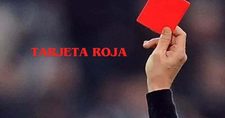 tarjeta roja