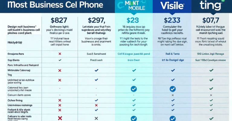 Cheapest Business Cell Phone Plans