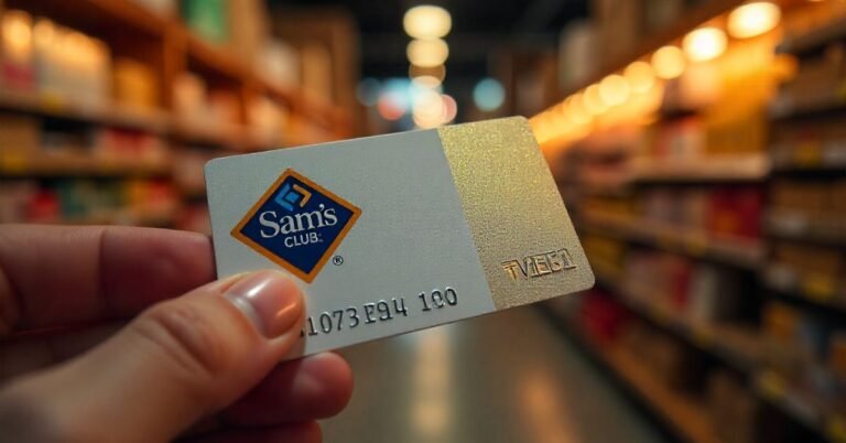 Sam’s Club business card