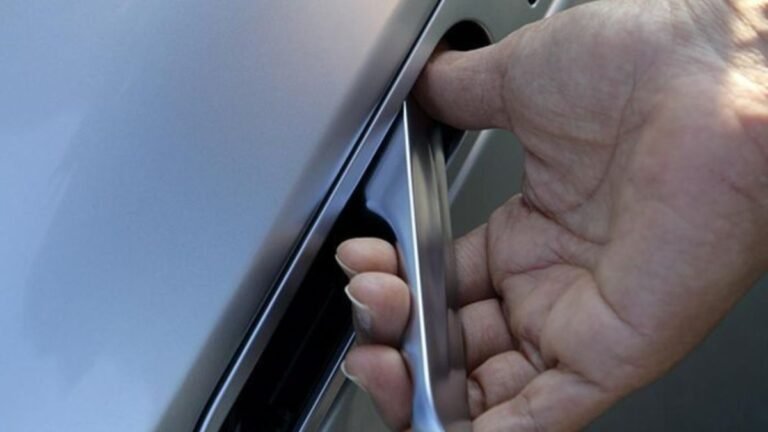 flush mounted car door handles